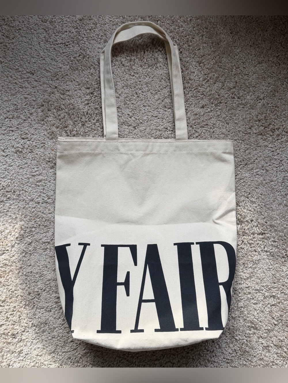 Vanity Fair Magazine Iconic Canvas Tote Bag – Minimalist & Spacious